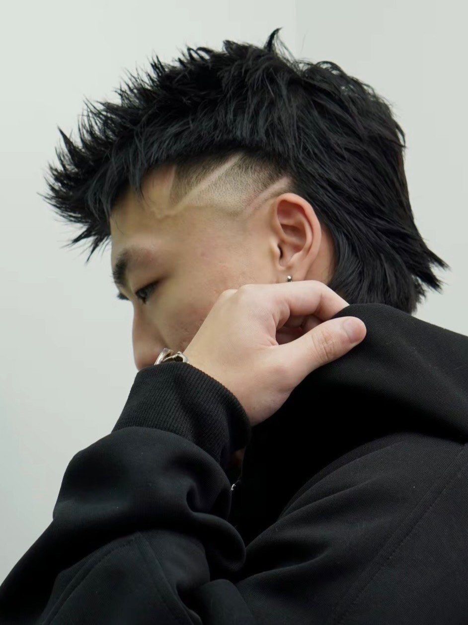 狼尾发型