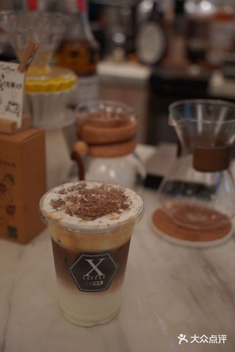 工页咖啡X COFFEE(龙东路店)老盐拿铁图片