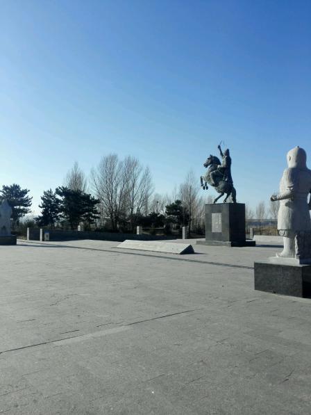 盛乐古城-"不错,主要介绍匈奴历史文化,不收门票只做.