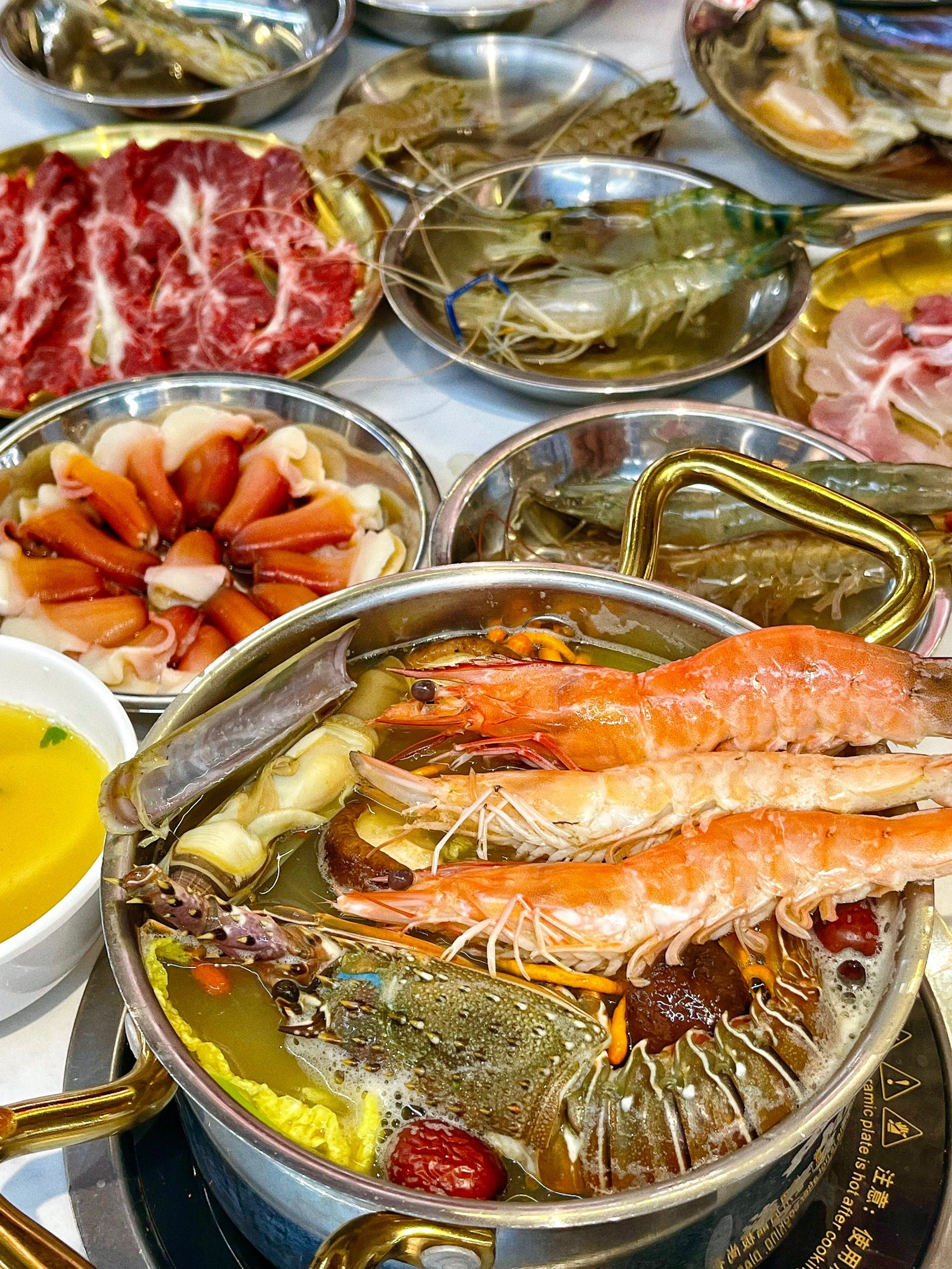 在福州!一家吃了5678次的海鲜集市火锅