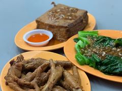 卤鸡脚-长城砂煲田鸡粥
