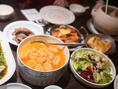 虾汤水乡嫩豆泡-庐灶江南·江南菜·四合院Bistro(东直门雍和宫·原华侨宾馆店)
