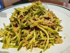 炝拌扇贝边-渔港甄宴·海鲜·地标烟台菜(金沙滩店)