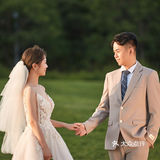 闺蜜看了都羡慕的森系婚纱照丨拍成电影感🎞