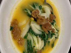 豆汤油渣奶油白菜-柴门头啖汤·经典川菜·慢火汤品(锦城万达店)