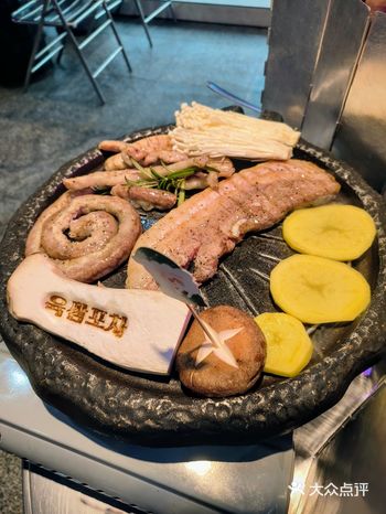 這是大眾點評的$168二人套餐。「韩国泡菜」