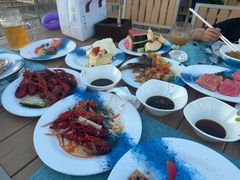 -亚龙湾希尔顿自助餐厅·海鲜·烧烤·沙滩BBQ·现场乐队