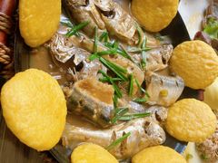 鱼锅贴饼-景祥海鲜美食餐厅