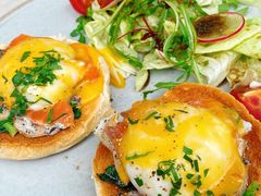 63度温泉蛋黑松露菌菇三文鱼-农畉LONFOOD(福田星河COCOPark店)