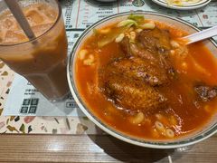 番茄浓汤鸡翅猪扒通粉-华嫂冰室(尖沙咀店)