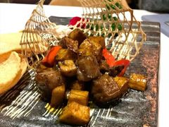 鲍菇牛肉粒-四季暖堂·融合江浙菜(N1955创业园店)