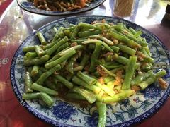 肉末豆角-生态苑农庄(十里画廊遇龙河店)