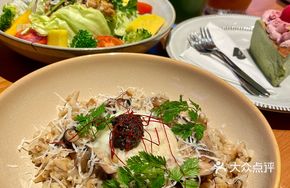 Truffle Wild Mushroom Risotto with Poached Egg