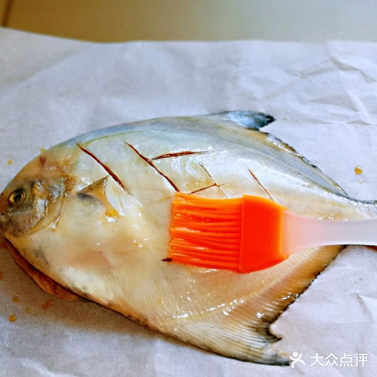 🔥想吃烤鱼在家轻松做㊙️简单零失败 烤金鲳鱼‼️