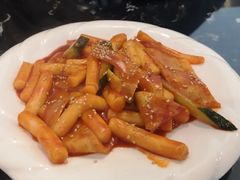鱼饼炒年糕-桃园中华料理炸酱面(燕儿岛路店)