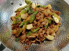 辣椒炒黑猪肉-彭耕记猪油炒小菜(吉联mall店)