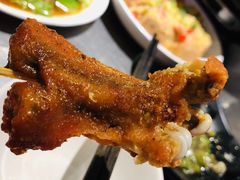 香烤凤爪-烎记烧烤(蓝天花园店)