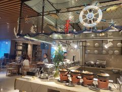 自助取餐区-哈曼度假酒店哈宝家庭餐厅(大东海店)