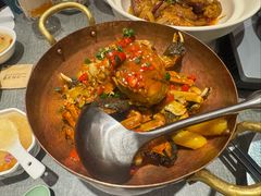 芝士年糕烧螃蟹-汉水谣·江景餐厅(江滩店)