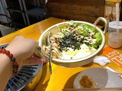 照片鸡肉拌饭-那胡同里的小烤肉馆(开发区万达店)