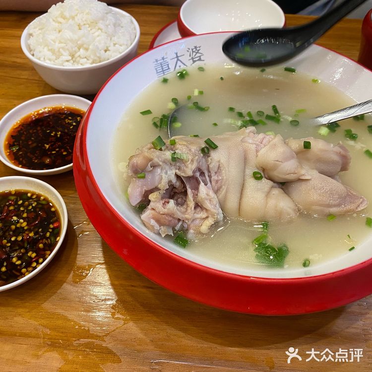 老妈蹄花汤深得我心