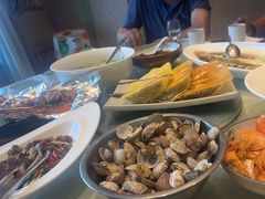 -海派美食·家宴海鲜青岛菜·石锅鲽鱼头(东方城店)