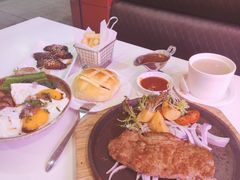 吉列猪扒拼薯条-龙记·香港茶餐厅(海上世界店)