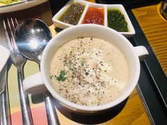奶油蘑菇汤-安妮意大利餐厅(国贸店)