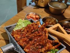 香辣鸡爪年糕-恩你小木屋·韩式料理(假日广场店)