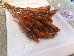 盐焗串烧虾-双合园·海鲜水饺青岛菜(上清路店)
