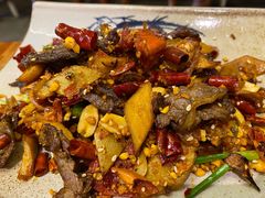 黄牛肉干巴-滇香肴·云南菜蒸汽石锅鱼(云南北路店)