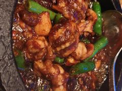 石锅杭椒牛蛙-桂满陇·蟹黄小笼汤包(清河万象店)