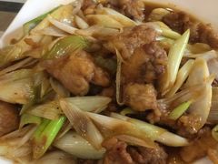 葱爆羊肉-语言大学-清真食堂