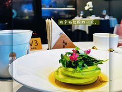 青苹果芝麻菜沙拉-蘇锦宴·淮扬菜烤鸭·小院(三元桥霄云路店)