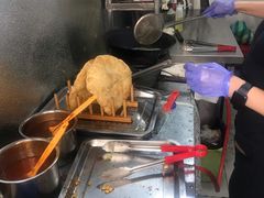 -小红车炸蛋葱油饼
