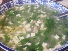 荠菜豆腐羹-南翔饭店