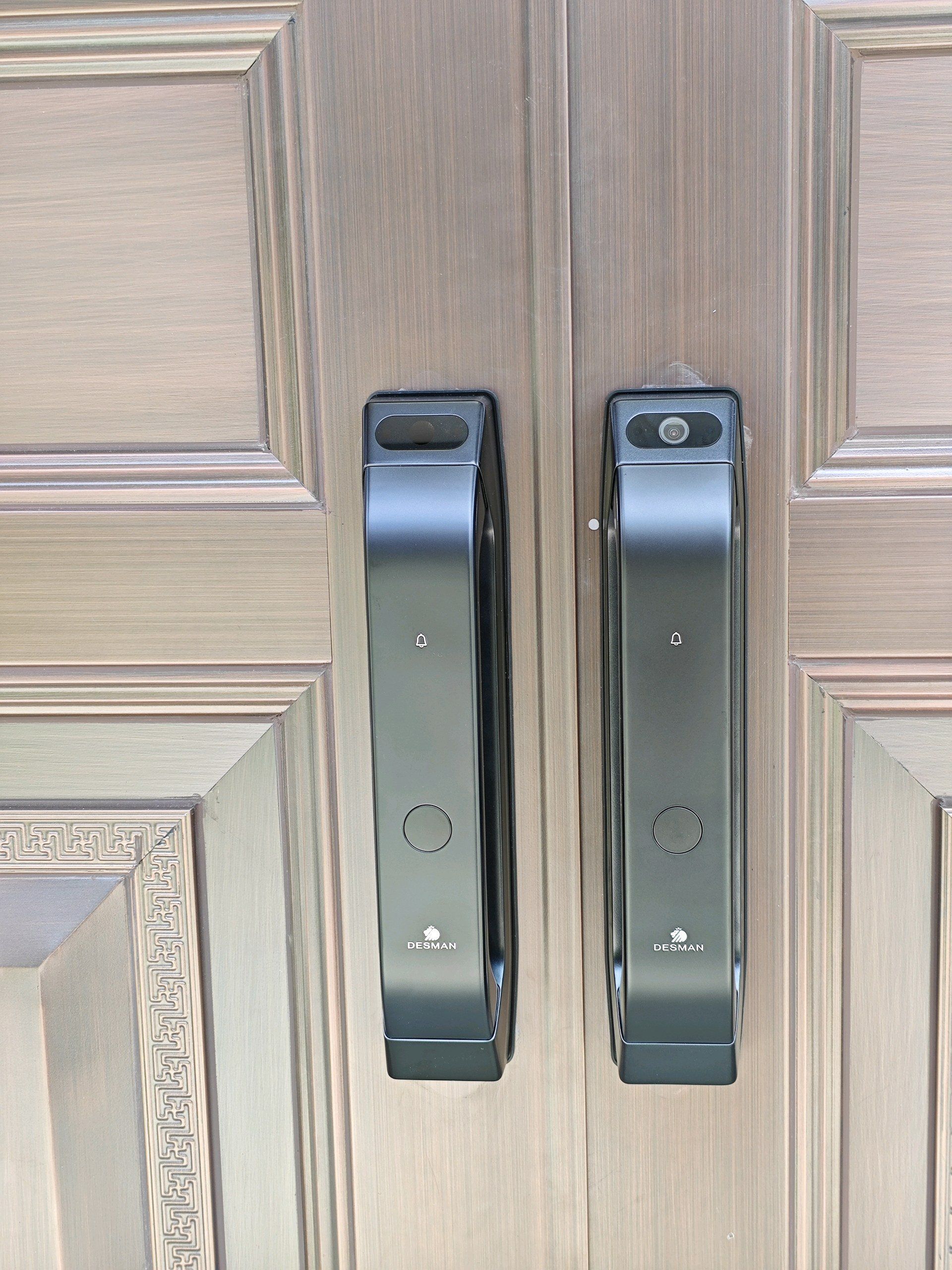 来自乡下自建房真假锁一套安装成功