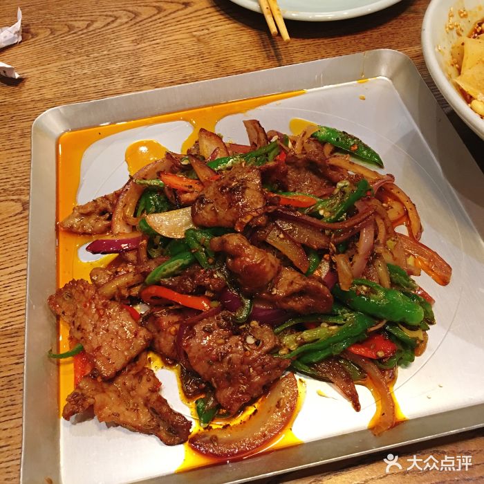 金牌老碗(西安王府井百货店)孜然炒肉图片 - 第3张