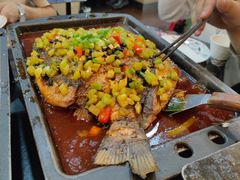 豆豉味烤鱼-江边城外烤全鱼(龙德广场店)