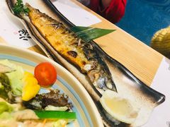 炭烤青花鱼-小句号·精致料理(江南环球港店)