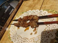 烤羊肉串-新疆红柳花餐厅(新洲店)