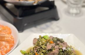 Stir-Fried Fresh Beef with Edamame