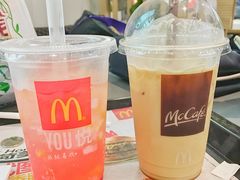 冰咖＋草莓奇乐酷-麦当劳(合肥之心城店)