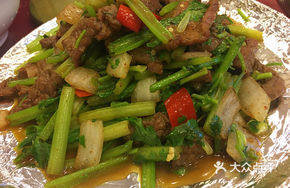 Mongolian Iron Plate Beef