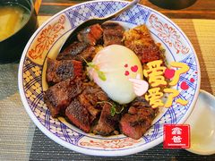 烤牛眼肉照烧鹅肝饭-山葵家·创意料理(临平银泰城店)