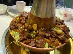 牛肉锅-老佛爷·铜炉炭火蛙锅(海州吾悦店)