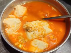 嫩豆腐汤-麻蒲碳烤肉(远景路1号店)