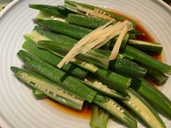 原生态秋葵-老头儿油爆虾·知味杭州(爱琴海购物中心)
