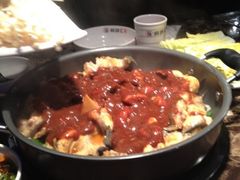 鲶鱼锅-猪啊牛呀羊啊铜盘烤肉(正大广场店)