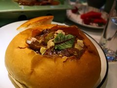 鹅肝酱焖茄子-唐廊烤鸭店(工体店)